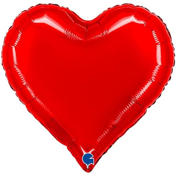 Сердце G «Люкс, Красный» 18″