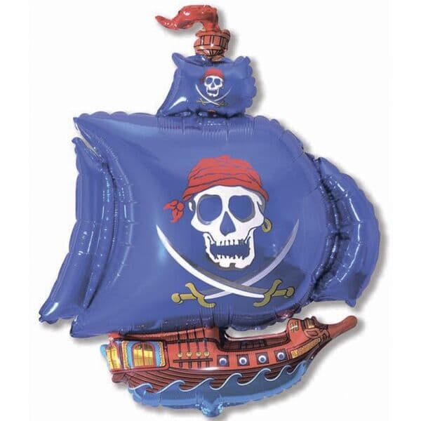 Мини фигура FM «Пиратский корабль (синий)»
