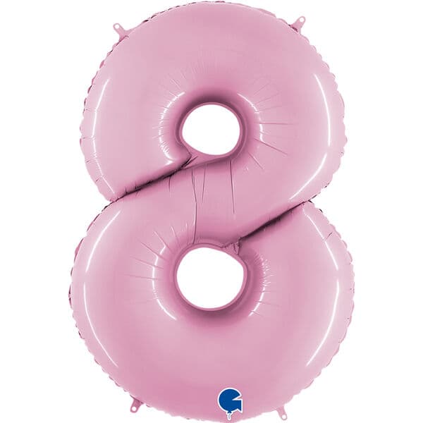 Цифра G "Розовый, 8" 40"