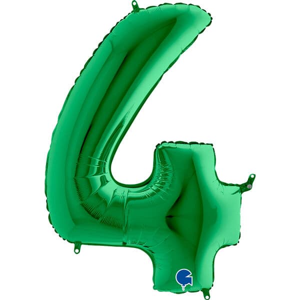 Цифра G "Зеленый, 4" 40"