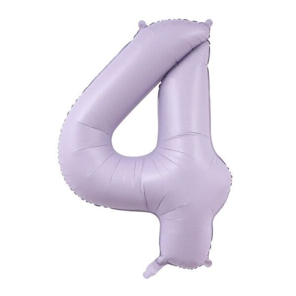 Цифра F "Сиреневый, 4", 40"