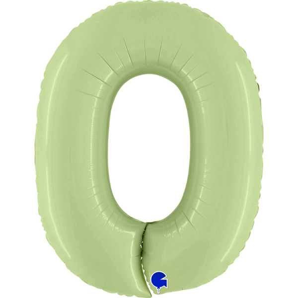 Цифра G "Оливковый Сатин, 0" 40"