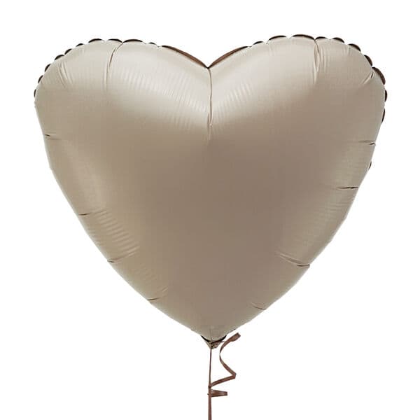 Сердце Ag «Мистик Крем» 19″